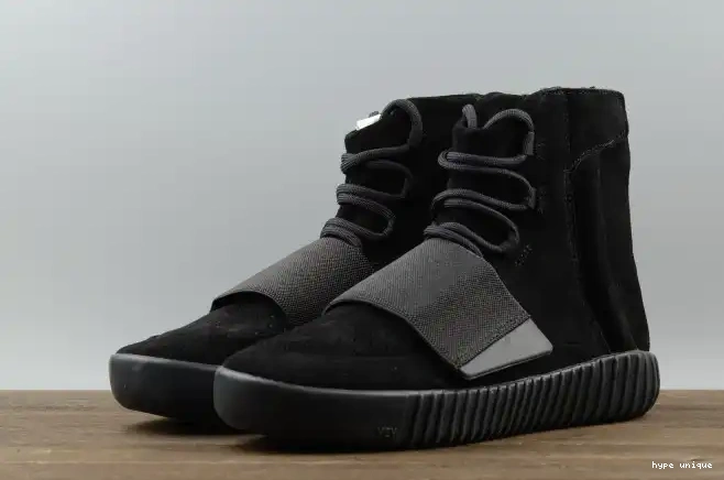hype Boost Triple Adidas Cblack 750 Black Yeezy BB1839 0520